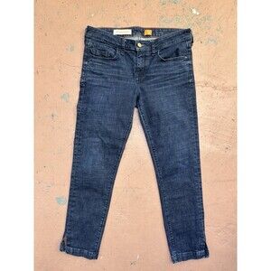 Anthropologie Pilcro and the Letterpress Stet Slim Straight Jeans Sz 28 Women’s
